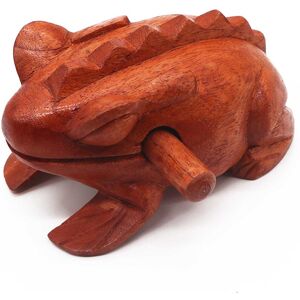 KDMD Large Croaking Wooden Frog in Maroon Maroon KDMD Large Croaking Wooden Frog in Maroon Maroon