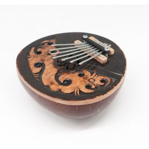 KDMD Kalimba Antique Coconut in Black Black KDMD Kalimba Antique Coconut in Black Black