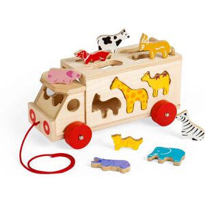 Bigjigs Toys Animal Shape Lorry Multicolor Bigjigs Toys Animal Shape Lorry Multicolor