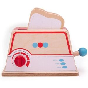 Bigjigs Toys Toaster Toy in Natural Natural Bigjigs Toys Toaster Toy in Natural Natural