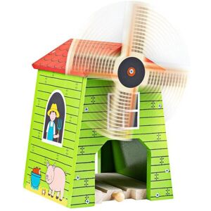 Bigjigs Rail Country Toy Windmill in Bright Green Bright Green Bigjigs Rail Country Toy Windmill in Bright Green Bright Green