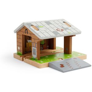 Bigjigs Rail Barnyard Train Toy - Farm Animals Tunnel with Removable Ramp Multicolor Bigjigs Rail Barnyard Train Toy - Farm Animals Tunnel with Removable Ramp Multicolor