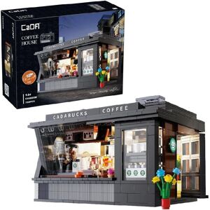 CaDa Coffee Shop 768 Piece Construction Set Multicolor CaDa Coffee Shop 768 Piece Construction Set Multicolor