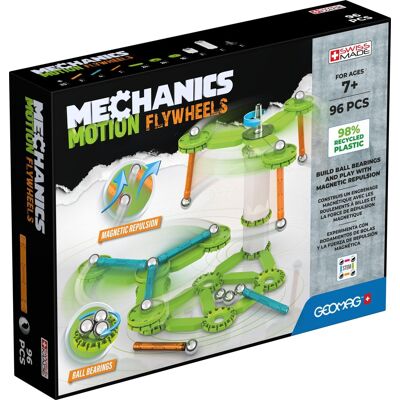 Geomag Mechanics Motion Magnetic Flywheels - 96 Pieces Size: 1 Pack Multicolor 1 Pack Geomag Mechanics Motion Magnetic Flywheels - 96 Pieces Size: 1 Pack Multicolor 1 Pack