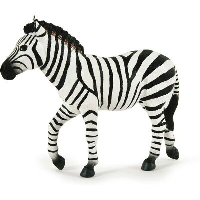 Papo Wild Animal Kingdom Male Zebra Toy Figure, Three Years or Above, White/Black (50249) Multicolor Papo Wild Animal Kingdom Male Zebra Toy Figure, Three Years or Above, White/Black (50249) Multicolor