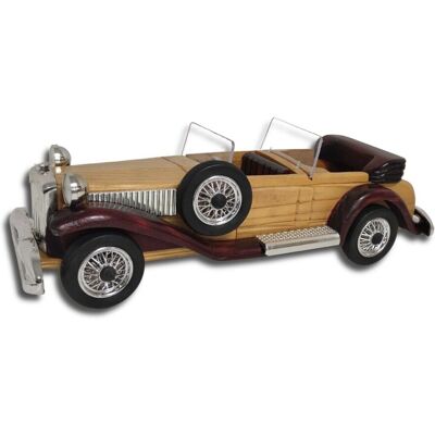 netfurniture Regal Roadster Wooden Model Car Handcrafted Classic in Grey Grey netfurniture Regal Roadster Wooden Model Car Handcrafted Classic in Grey Grey