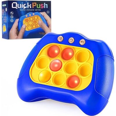 Alivio Quick Push Game Toys, Pop Game Sensory Fidget Toys, Puzzle Game - Bubble Game for Kids (Blue) in Blue Blue Alivio Quick Push Game Toys, Pop Game Sensory Fidget Toys, Puzzle Game - Bubble Game for Kids (Blue) in Blue Blue