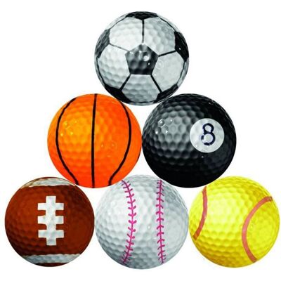 Longridge - Golf Balls - Multicoloured - One Size Longridge - Golf Balls - Multicoloured - One Size