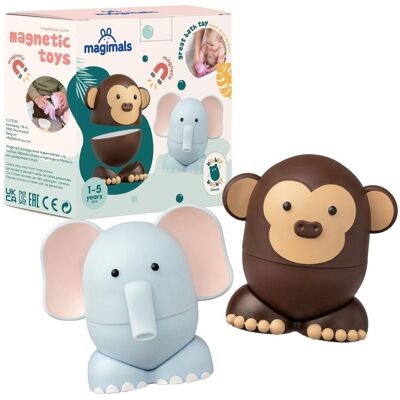 Clics Magimals Model Safari Magnet Toys - Educational & Safe Clics Magimals Model Safari Magnet Toys - Educational & Safe