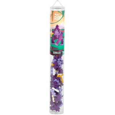 Plus Plus Gorilla Tube Gori 100 Piece Construction Kit Multicolor Plus Plus Gorilla Tube Gori 100 Piece Construction Kit Multicolor