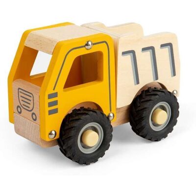 Bigjigs Toys Mini Yellow Tipper Truck Yellow Bigjigs Toys Mini Yellow Tipper Truck Yellow