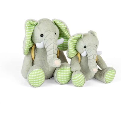 Bigjigs Gray Elephant Plush - Stuffed Animal Bigjigs Gray Elephant Plush - Stuffed Animal
