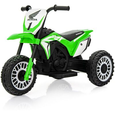 Costway Electric Ride On Motorbike Toddlers 6V Battery Powered Car Toy in Green Green Costway Electric Ride On Motorbike Toddlers 6V Battery Powered Car Toy in Green Green