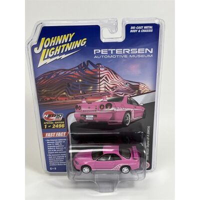 Johnny Lightning 2000 Nissan Skyline GT-R BNR34 Nitro XGT Exclusive 1:64 JLCP7410 in Dusty Pink Dusty Pink Johnny Lightning 2000 Nissan Skyline GT-R BNR34 Nitro XGT Exclusive 1:64 JLCP7410 in Dusty Pink Dusty Pink