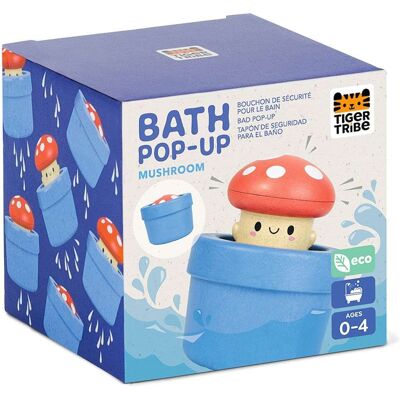 Tiger Tribe Eco Mushroom Bath Toy - Sensory & Motor Skills Tiger Tribe Eco Mushroom Bath Toy - Sensory & Motor Skills