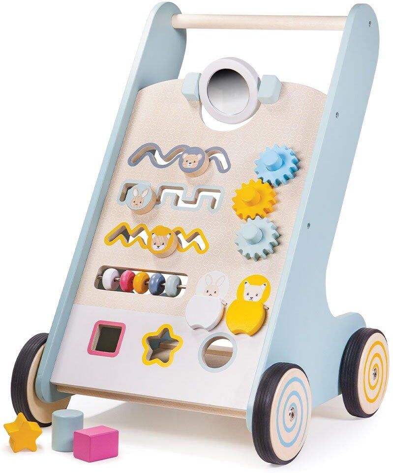 Bigjigs Toys Wooden Baby Activity Walker