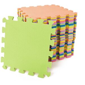 KandyToys Interlocking EVA Foam Baby Play Mats 18 Piece Pack Size: 18 Pack Multicolor 18 Pack KandyToys Interlocking EVA Foam Baby Play Mats 18 Piece Pack Size: 18 Pack Multicolor 18 Pack
