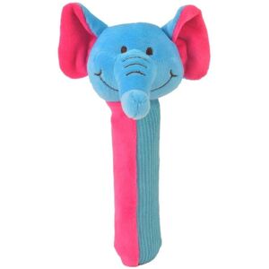 Fiesta Crafts Elephant Baby Sensory Squeakaboo Squeaker Toy Rattle Multicolor Fiesta Crafts Elephant Baby Sensory Squeakaboo Squeaker Toy Rattle Multicolor
