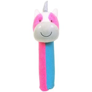 Fiesta Crafts Unicorn Baby Sensory Squeakaboo Squeaker Toy Rattle Multicolor Fiesta Crafts Unicorn Baby Sensory Squeakaboo Squeaker Toy Rattle Multicolor