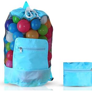 Doodle Nylon 'Toy Storage Bag & Play Mat' in Blue Size: Large Blue Large Doodle Nylon 'Toy Storage Bag & Play Mat' in Blue Size: Large Blue Large