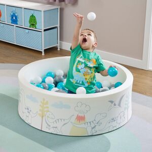 Liberty House Toys Soft Foam Ball Pit Dinosaur Pattern Complete with 200 Balls - Ball Pit Liberty House Toys Soft Foam Ball Pit Dinosaur Pattern Complete with 200 Balls - Ball Pit