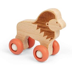 Bigjigs Toys Jungle Animal on Wheels (Lion) - Mini Wooden Push Along Animals Multicolor Bigjigs Toys Jungle Animal on Wheels (Lion) - Mini Wooden Push Along Animals Multicolor