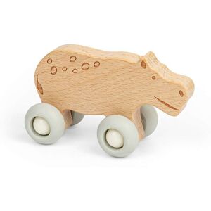 Bigjigs Toys Jungle Animal on Wheels (Hippo) - Mini Wooden Push Along Animals Multicolor Bigjigs Toys Jungle Animal on Wheels (Hippo) - Mini Wooden Push Along Animals Multicolor