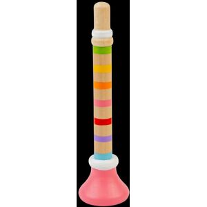 Bigjigs Toys Wooden Pink Trumpet - Children's Musical Instrument Toys Multicolor Bigjigs Toys Wooden Pink Trumpet - Children's Musical Instrument Toys Multicolor