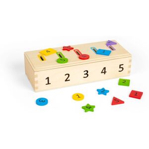 Bigjigs Toys Sorter Box Multicolor Bigjigs Toys Sorter Box Multicolor