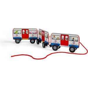 Bigjigs Toys London Pull Along Tube Multicolor Bigjigs Toys London Pull Along Tube Multicolor