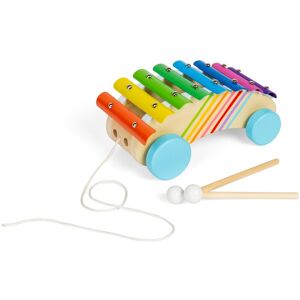 Bigjigs Toys Pull Along Xylophone Multicolor Bigjigs Toys Pull Along Xylophone Multicolor