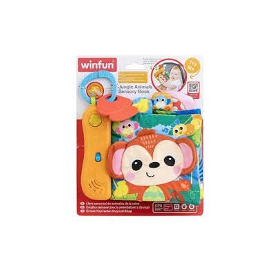 winfun Jungle Animals Sensory Book Multicolor winfun Jungle Animals Sensory Book Multicolor