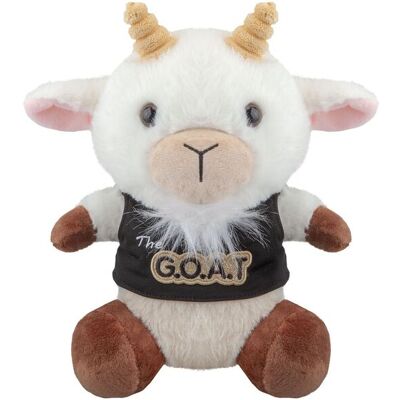 VFM e-Store Goat Soft Toy Farm Animal Plush Cute Cuddly in White White VFM e-Store Goat Soft Toy Farm Animal Plush Cute Cuddly in White White