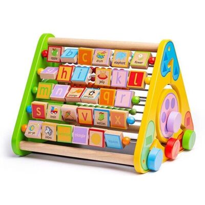 Bigjigs Toys Triangle Activity Centre Multicolor Bigjigs Toys Triangle Activity Centre Multicolor