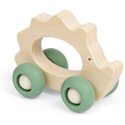 Bigjigs Toys Mini Animal Push Along (Hedgehog) - Wooden Push-Along Animals Multicolor Bigjigs Toys Mini Animal Push Along (Hedgehog) - Wooden Push-Along Animals Multicolor
