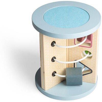 Bigjigs Toys Wooden Rolling Sensory Shape Sorter Multicolor Bigjigs Toys Wooden Rolling Sensory Shape Sorter Multicolor