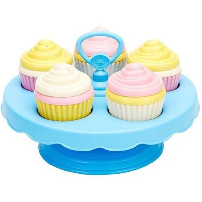 Green Toys Baby Blue Toy Cupcakes - Toy Cupcakes Green Toys Baby Blue Toy Cupcakes - Toy Cupcakes