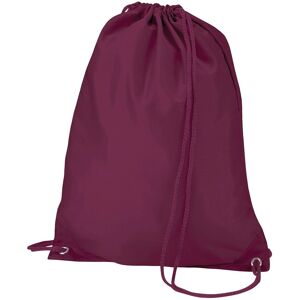 Quadra Gymsac Shoulder Carry Bag - 7 Litres in Burgundy Burgundy Quadra Gymsac Shoulder Carry Bag - 7 Litres in Burgundy Burgundy