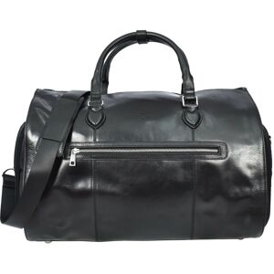 House of Leather Real Leather Garment Suit Carrier 2-in-1 Holdall Duffel Bag Ludlow Brown in Black Size: Large Black Large House of Leather Real Leather Garment Suit Carrier 2-in-1 Holdall Duffel Bag Ludlow Brown in Black Size: Large Black Large
