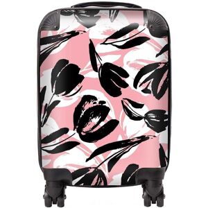 Warren Reed - Designer Nature Flat Spring Flower Suitcase in Pink Size: Mini Cabin Pink Mini Cabin Warren Reed - Designer Nature Flat Spring Flower Suitcase in Pink Size: Mini Cabin Pink Mini Cabin