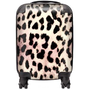 Warren Reed - Designer Leopard Hide Suitcase in Brown Size: Medium Brown Medium Warren Reed - Designer Leopard Hide Suitcase in Brown Size: Medium Brown Medium
