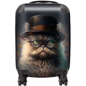 Warren Reed - Designer Persian Cat Splashart Suitcase Size: Cabin Multicolor Cabin Warren Reed - Designer Persian Cat Splashart Suitcase Size: Cabin Multicolor Cabin