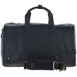 GABICCI Men's Real Leather Holdall in Black Black GABICCI Men's Real Leather Holdall in Black Black