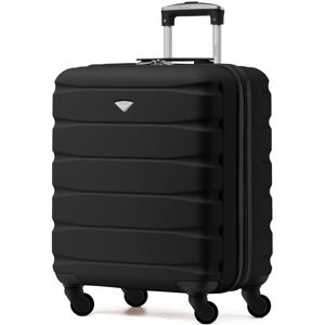 Flight Knight 56x45x25cm EasyJet (Paid), BA & Jet2 Large Hard Cabin Carryon Suitcase in True Black True Black Cabin Flight Knight 56x45x25cm EasyJet (Paid), BA & Jet2 Large Hard Cabin Carryon Suitcase in True Black True Black Cabin