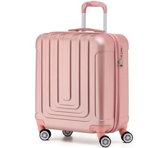 Flight Knight 56x45x25cm Cabin Suitcase EasyJet (Paid) Jet2 British Airways Approved in Rose Gold Rose Gold Cabin Flight Knight 56x45x25cm Cabin Suitcase EasyJet (Paid) Jet2 British Airways Approved in Rose Gold Rose Gold Cabin