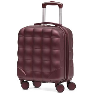 Flight Knight 45x36x20cm Hard Case Bubble Carry On Suitcase EasyJet Free Cabin Bag in Burgundy Burgundy Cabin Flight Knight 45x36x20cm Hard Case Bubble Carry On Suitcase EasyJet Free Cabin Bag in Burgundy Burgundy Cabin