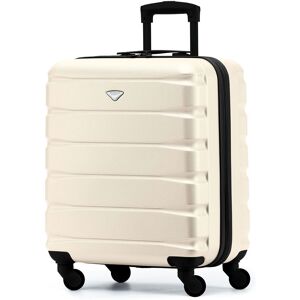 Flight Knight 56x45x25cm EasyJet (Paid), BA & Jet2 Large Hard Cabin Carryon Suitcase in Cream Cream Cabin Flight Knight 56x45x25cm EasyJet (Paid), BA & Jet2 Large Hard Cabin Carryon Suitcase in Cream Cream Cabin