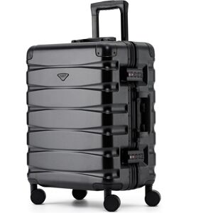 Flight Knight 56x45x25cm Carry On Suitcase - Jet2, British Airways, EasyJet (Paid) in Black Size: Cabin Black Cabin Flight Knight 56x45x25cm Carry On Suitcase - Jet2, British Airways, EasyJet (Paid) in Black Size: Cabin Black Cabin