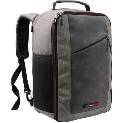 Cabin Max Manhattan Underseat Backpack - Backpack, Device Pocket, Luggage Pass-Through - Backpack Cabin Max Manhattan Underseat Backpack - Backpack, Device Pocket, Luggage Pass-Through - Backpack