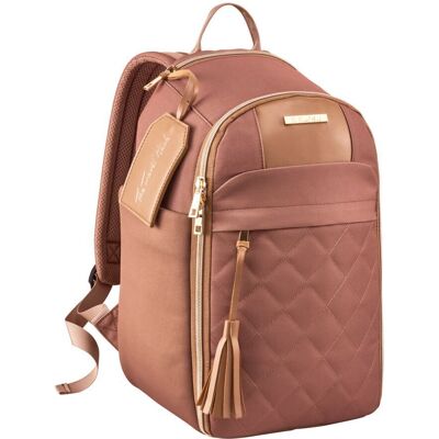 Cabin Max Travel Hack 20L Women's Underseat Cabin Bag Ryanair Wizz Air in Light Brown Light Brown Cabin Max Travel Hack 20L Women's Underseat Cabin Bag Ryanair Wizz Air in Light Brown Light Brown